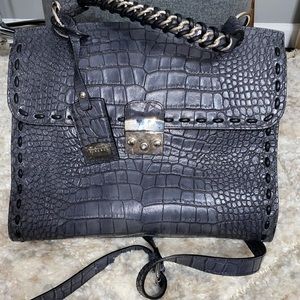 Real croc handbag
